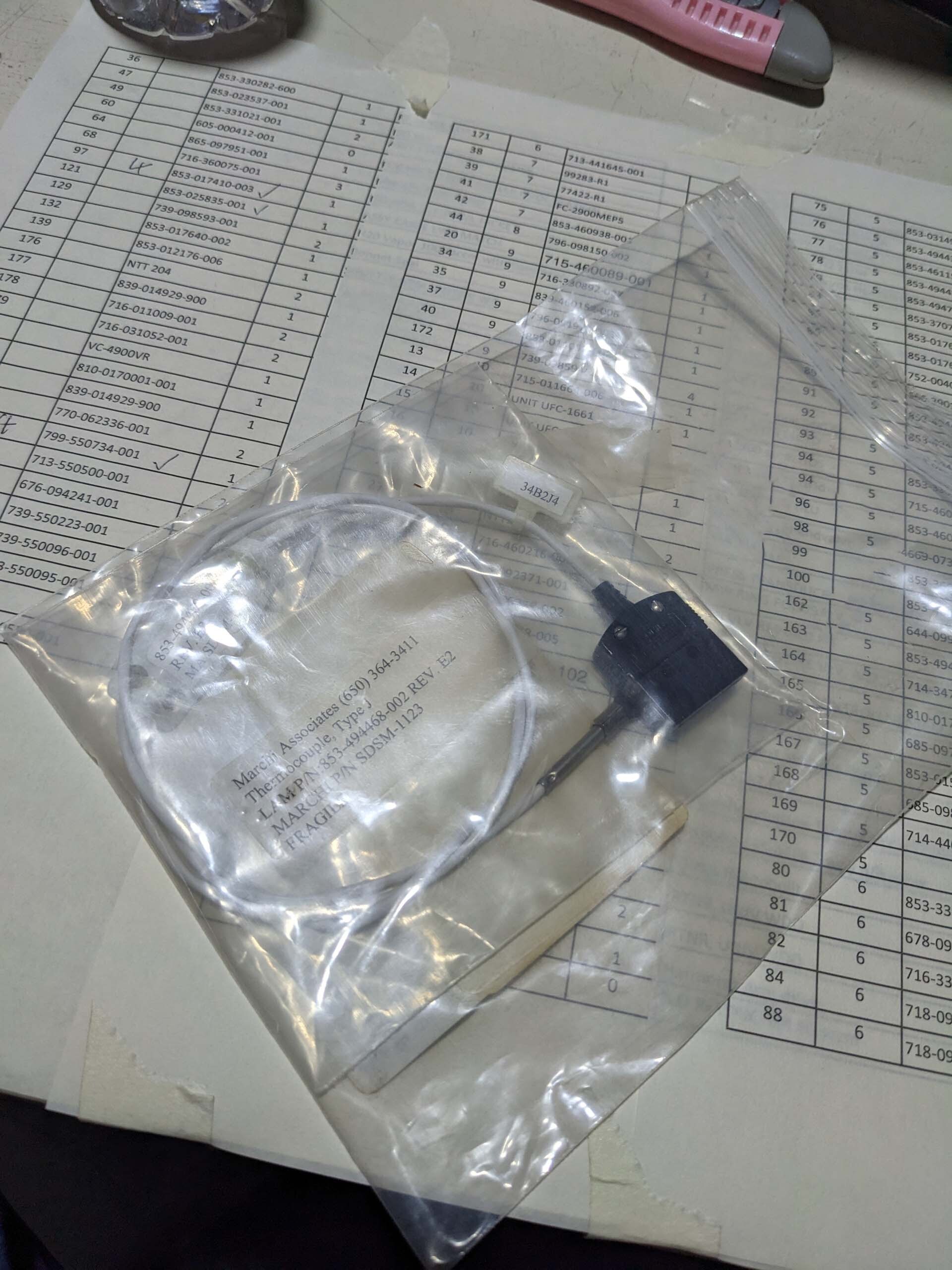 图为 已使用的 LAM RESEARCH Lot of spare parts for TCP 9400 / 9600 待售