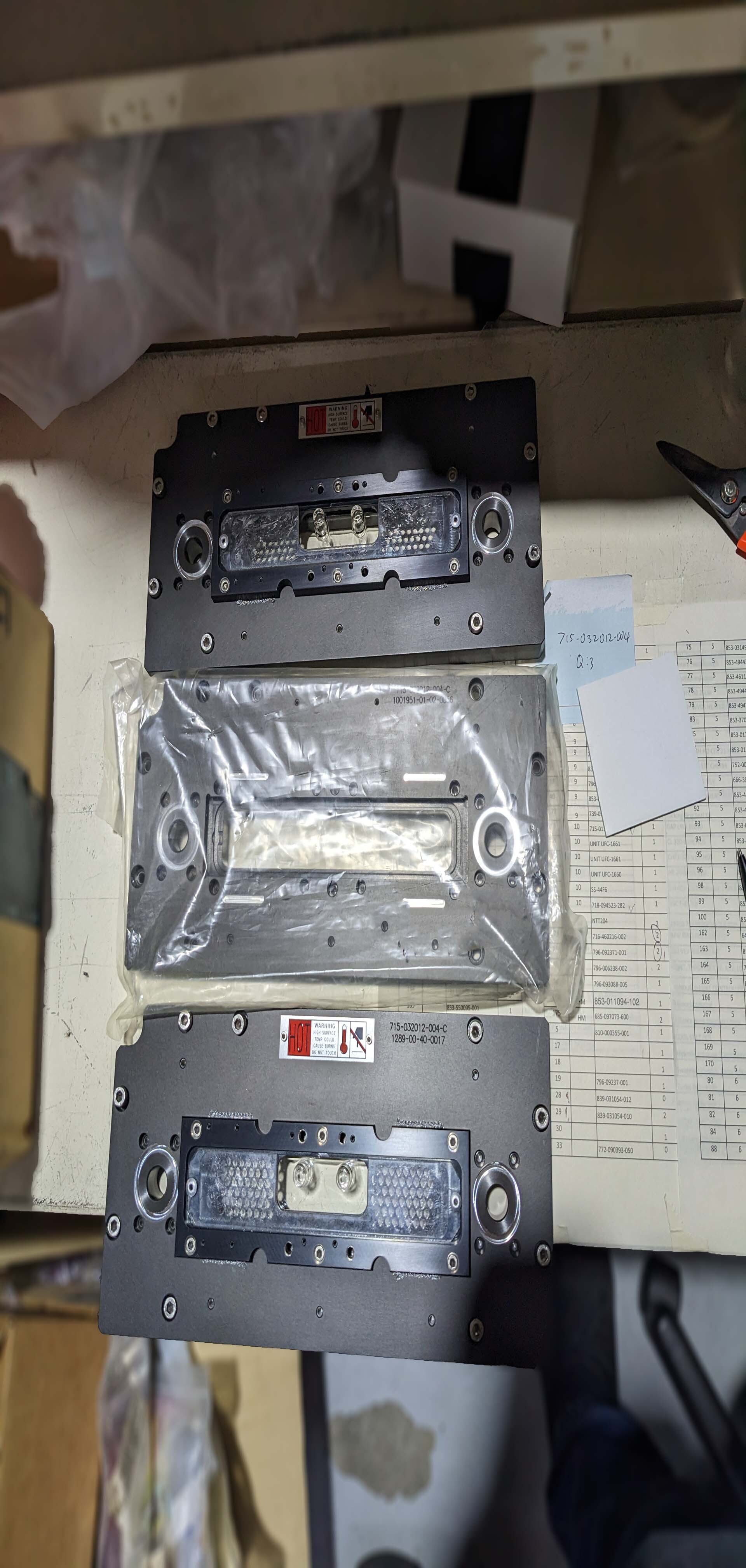 图为 已使用的 LAM RESEARCH Lot of spare parts for TCP 9400 / 9600 待售