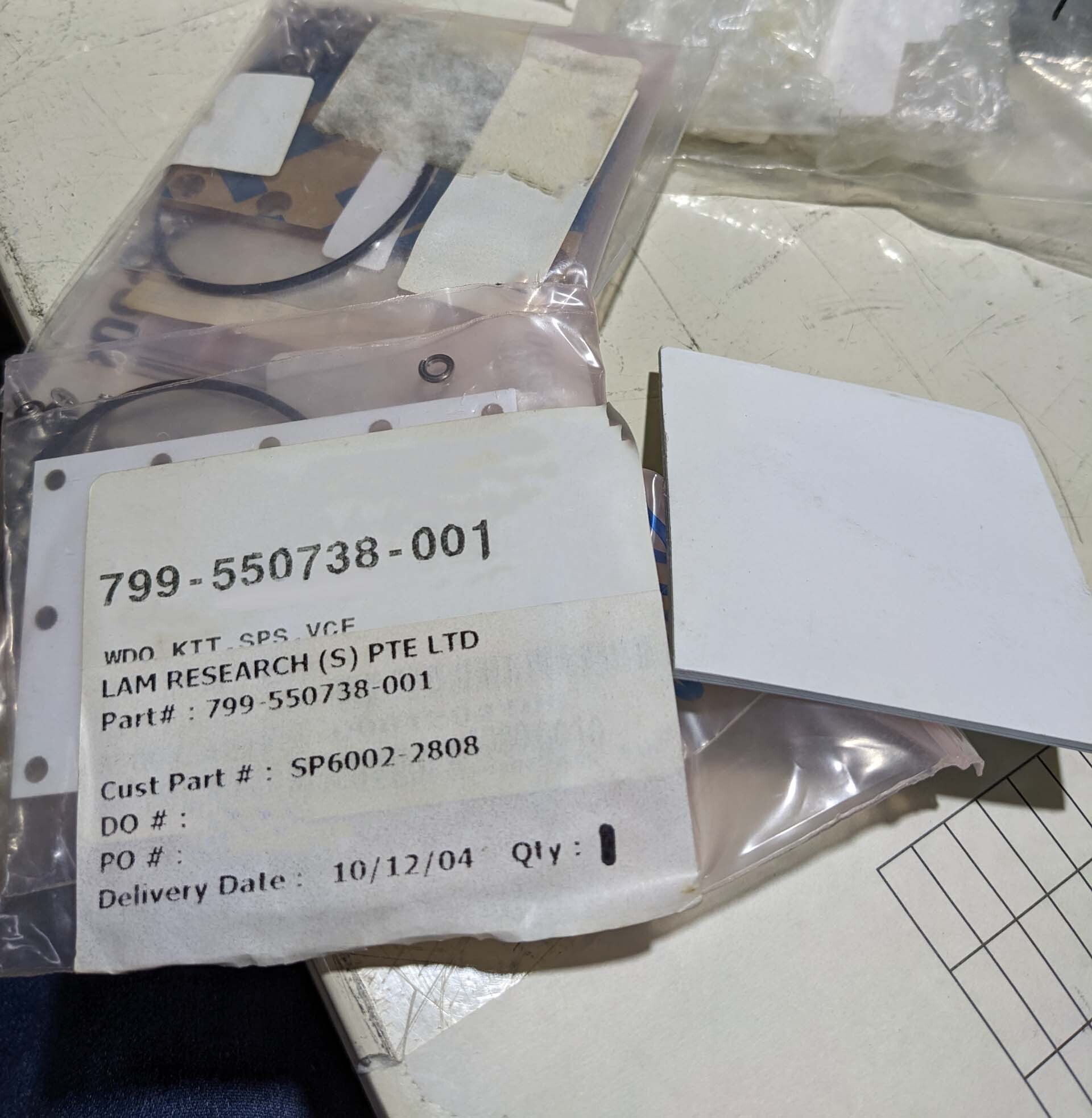 图为 已使用的 LAM RESEARCH Lot of spare parts for TCP 9400 / 9600 待售