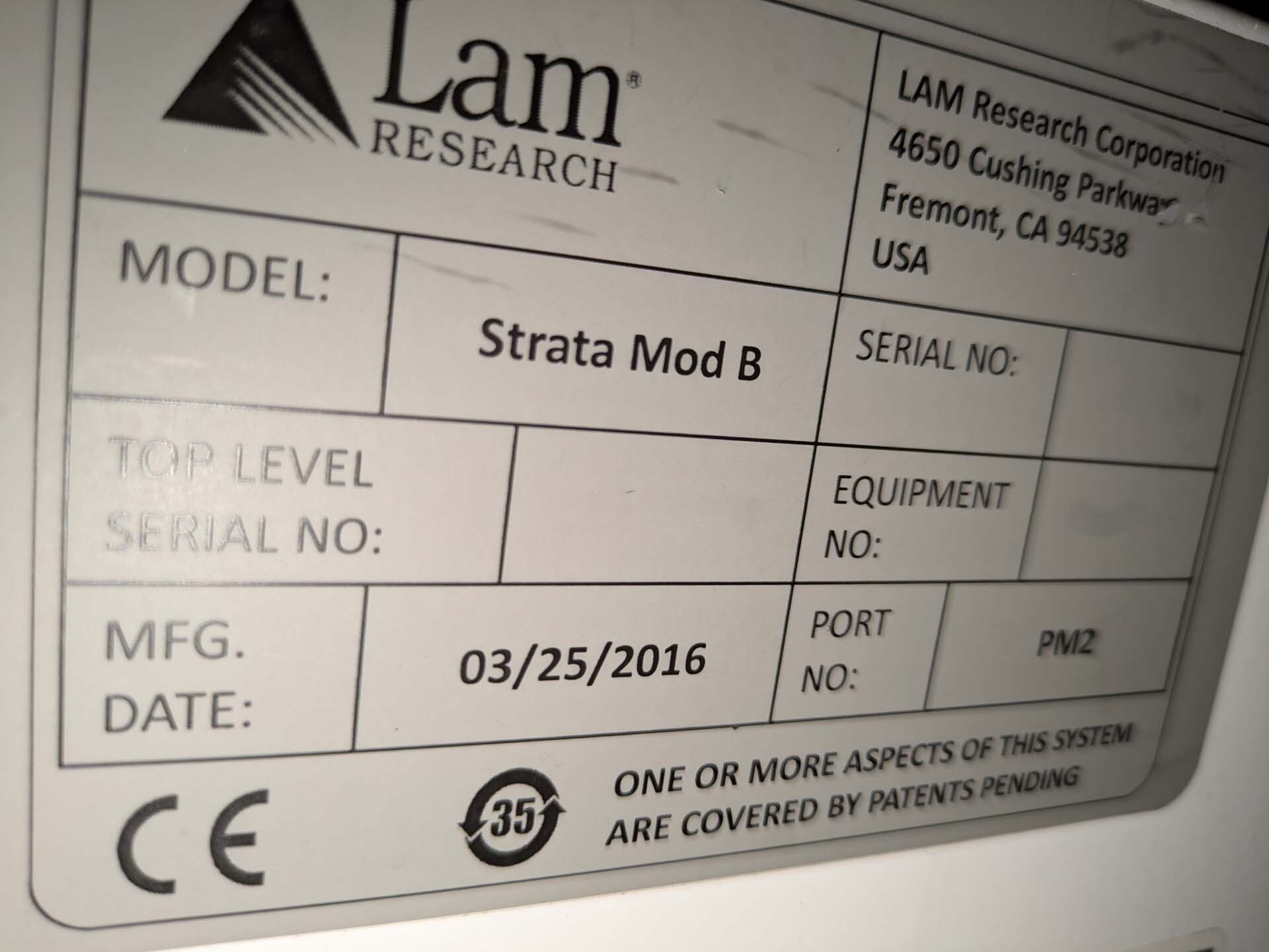 图为 已使用的 LAM RESEARCH Mach IQ SFEM 待售