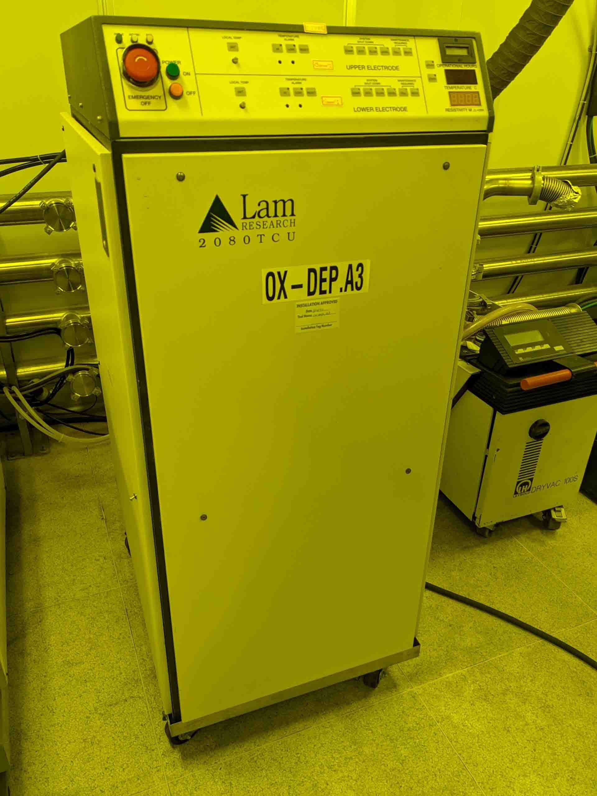 Photo Used LAM RESEARCH OX-DEP.A3 For Sale