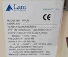 フォト（写真） 使用される LAM RESEARCH RPDB 販売のために