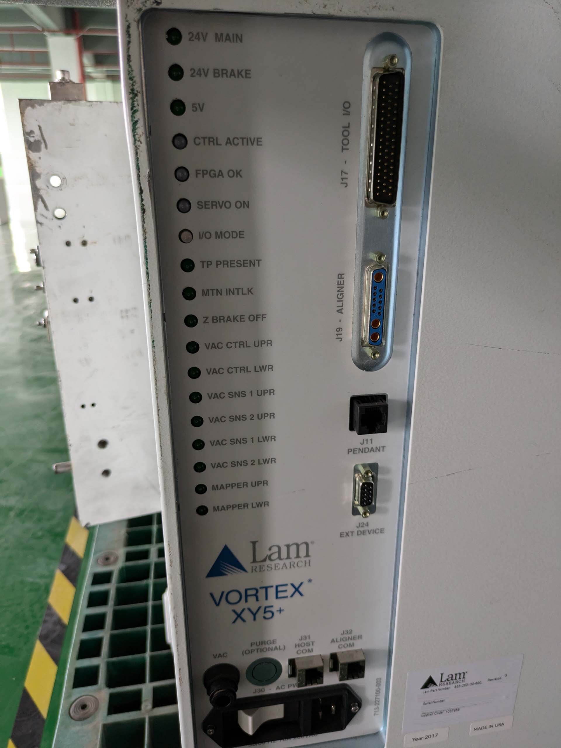 LAM RESEARCH Vortex XY5+ 洗滌器 用於銷售價格 #293771711, 2017 > 從 CAE 購買