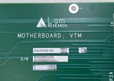 LAM RESEARCH VTM 810-800256-005