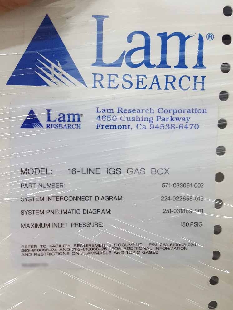 圖為 已使用的 LAM RESEARCH 2300 Versys Kiyo 待售