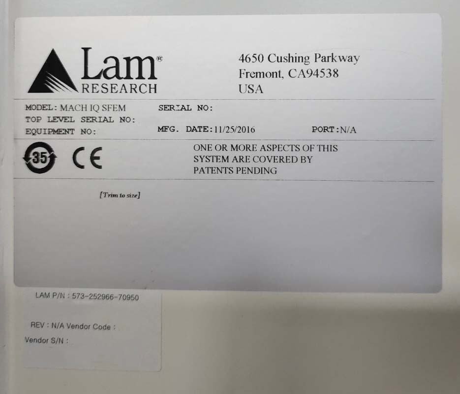 フォト（写真） 使用される LAM RESEARCH STRATA-GX 販売のために