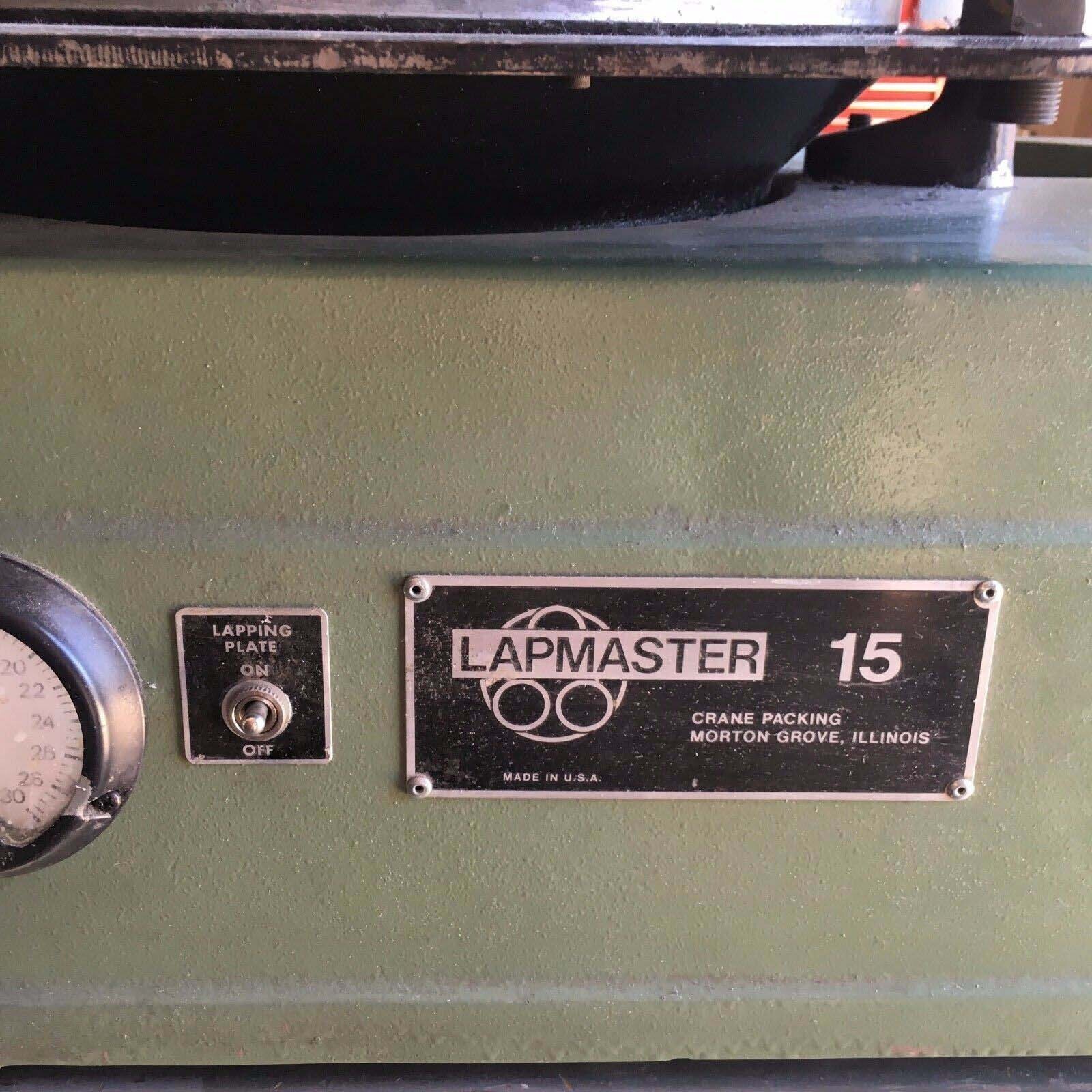 Photo Used LAPMASTER 15 For Sale