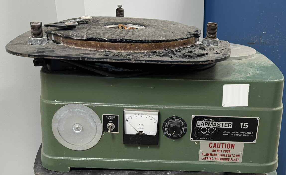 LAPMASTER 15 Photo Used LAPMASTER 15 For Sale