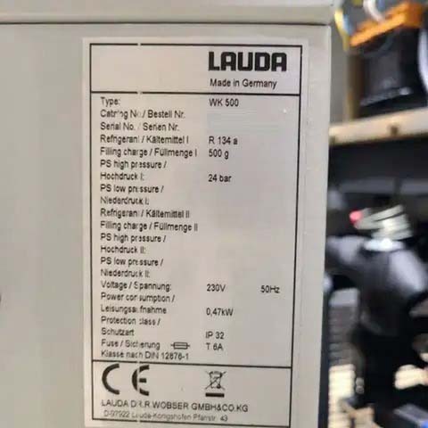 图为 已使用的 LAUDA WK 500 待售