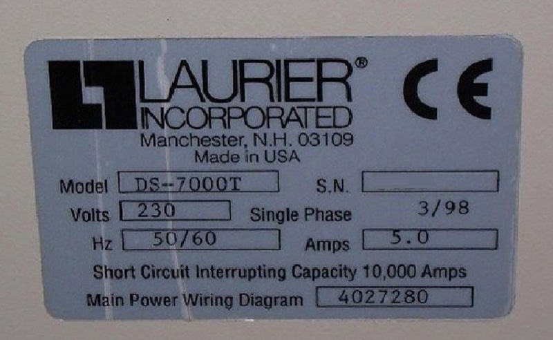 Photo Used LAURIER DS 7000T For Sale