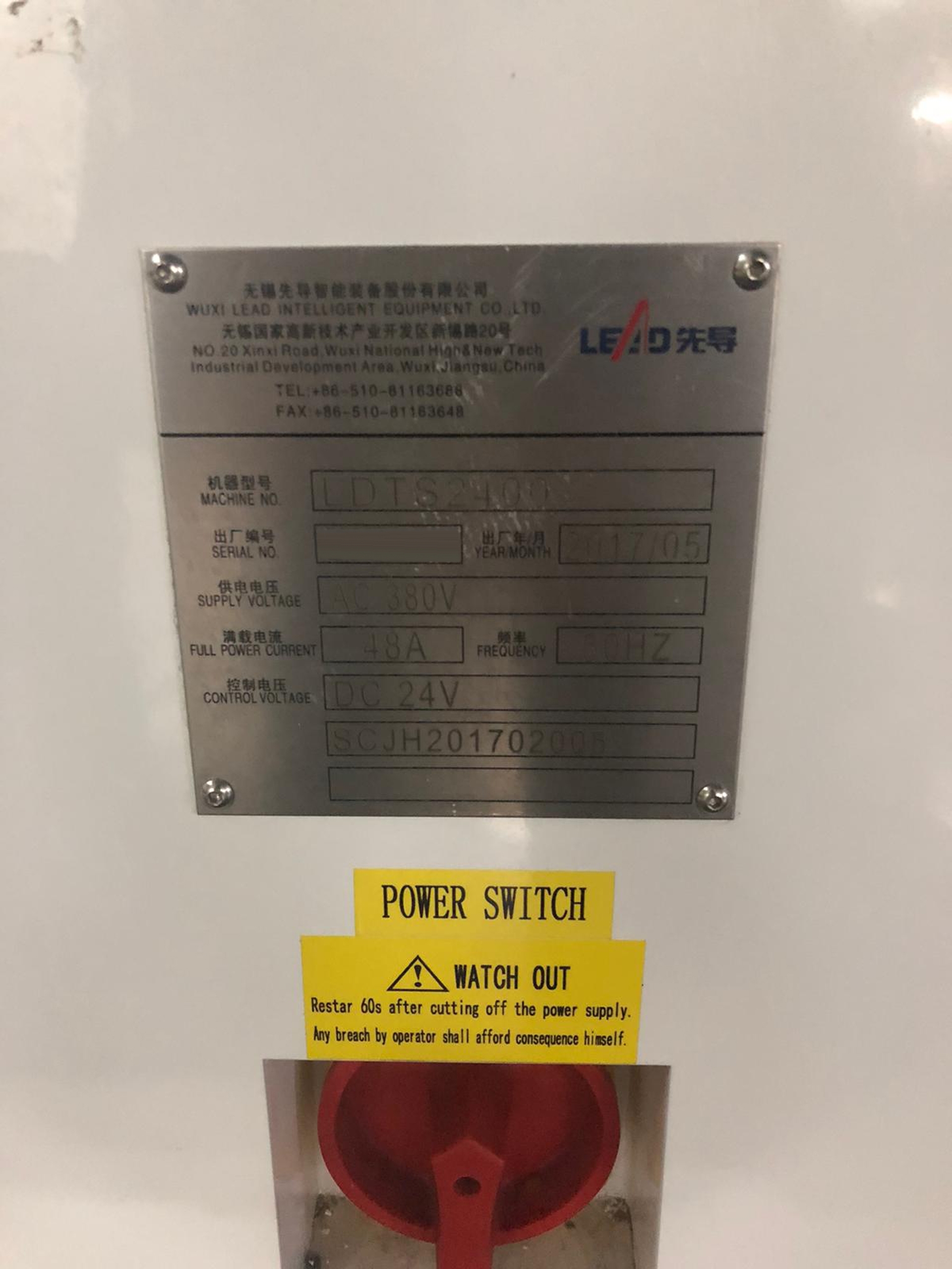 图为 已使用的 LEAD LDTS 2400 待售