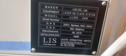 Photo Used LEADING INTERNATIONAL SERVICE / LIS LLDS-206 For Sale