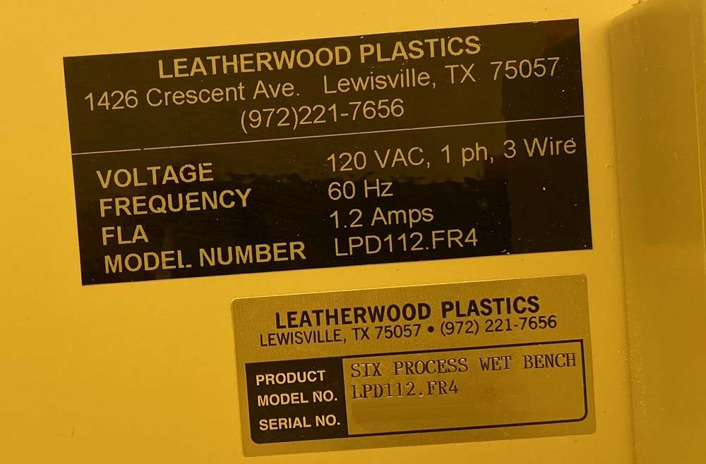 圖為 已使用的 LEATHERWOOD PLASTICS LPD112.FR4 待售