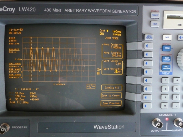 Photo Used LECROY LW- 420 For Sale