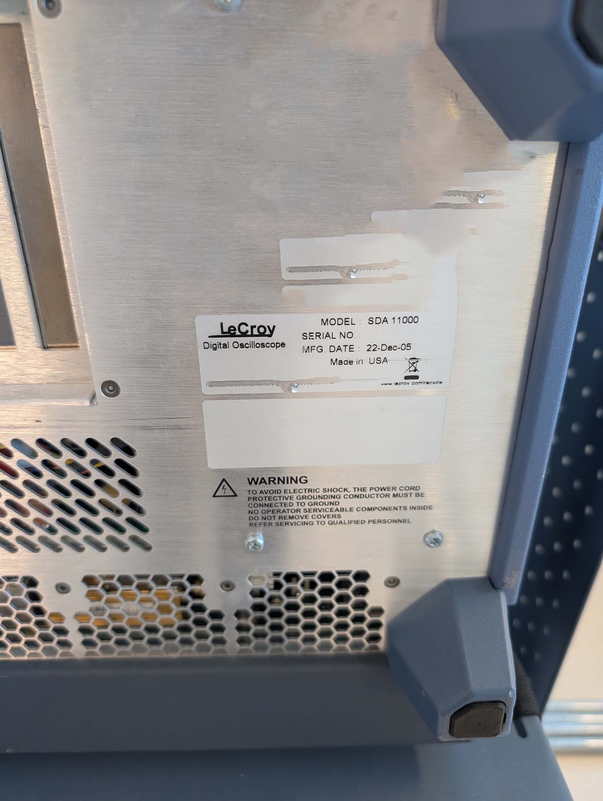 圖為 已使用的 LECROY SDA11000 待售