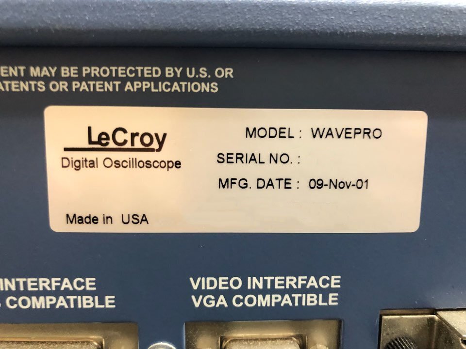 图为 已使用的 LECROY Wavepro 960 待售