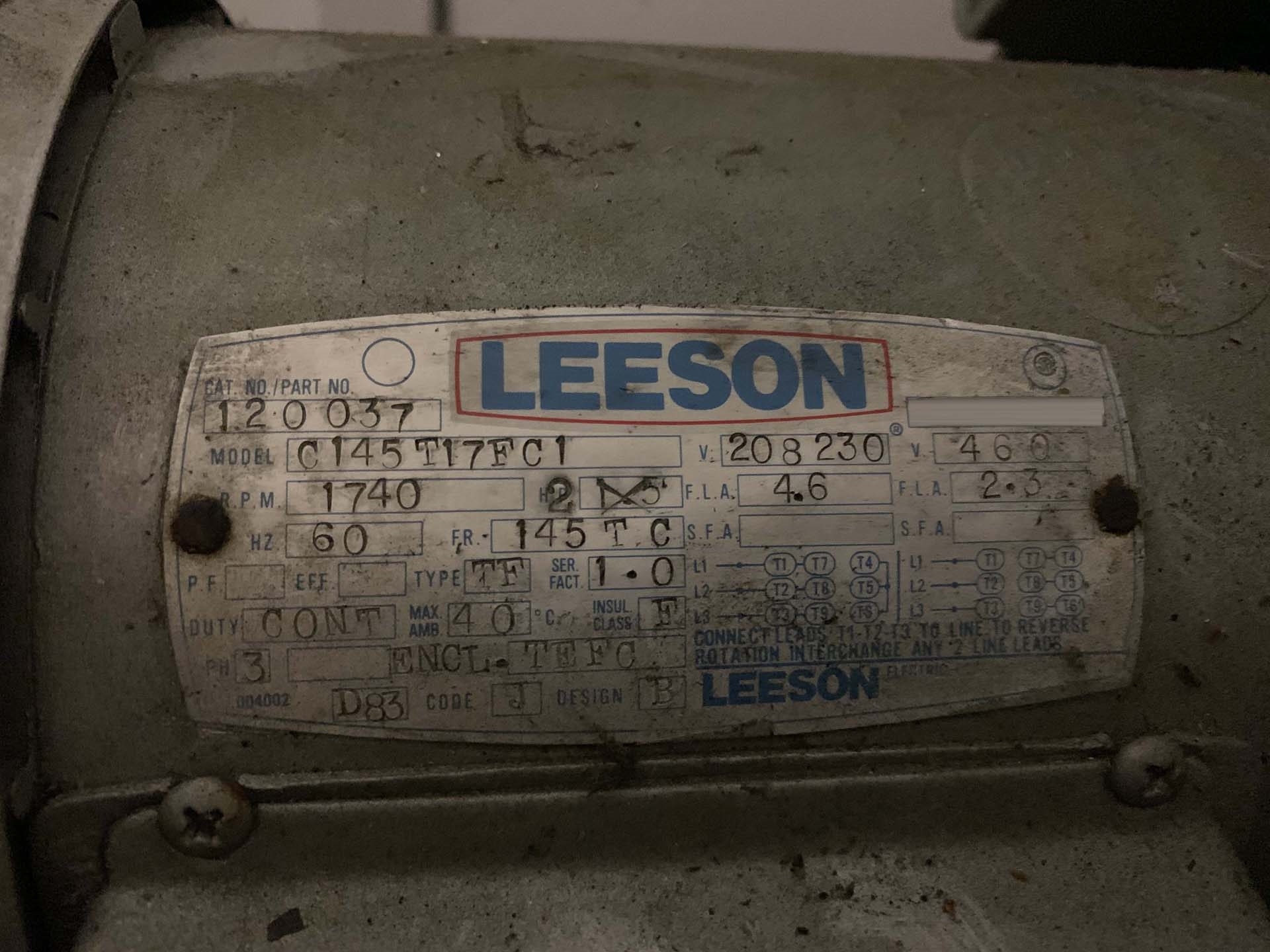 圖為 已使用的 LEESON C145T17FC1 待售