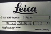 Photo Utilisé LEICA REICHERT JUNG Supercut 2065 À vendre