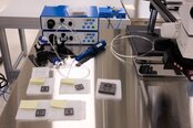Photo Utilisé LEICA Inspection microscope À vendre