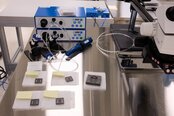 Photo Utilisé LEICA Inspection microscope À vendre