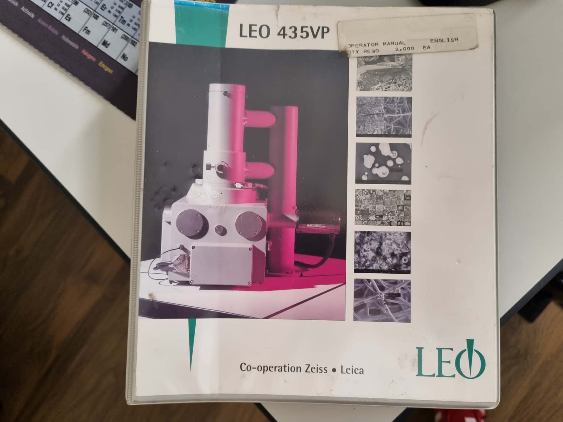 Foto Verwendet LEO / ZEISS 435VP Zum Verkauf