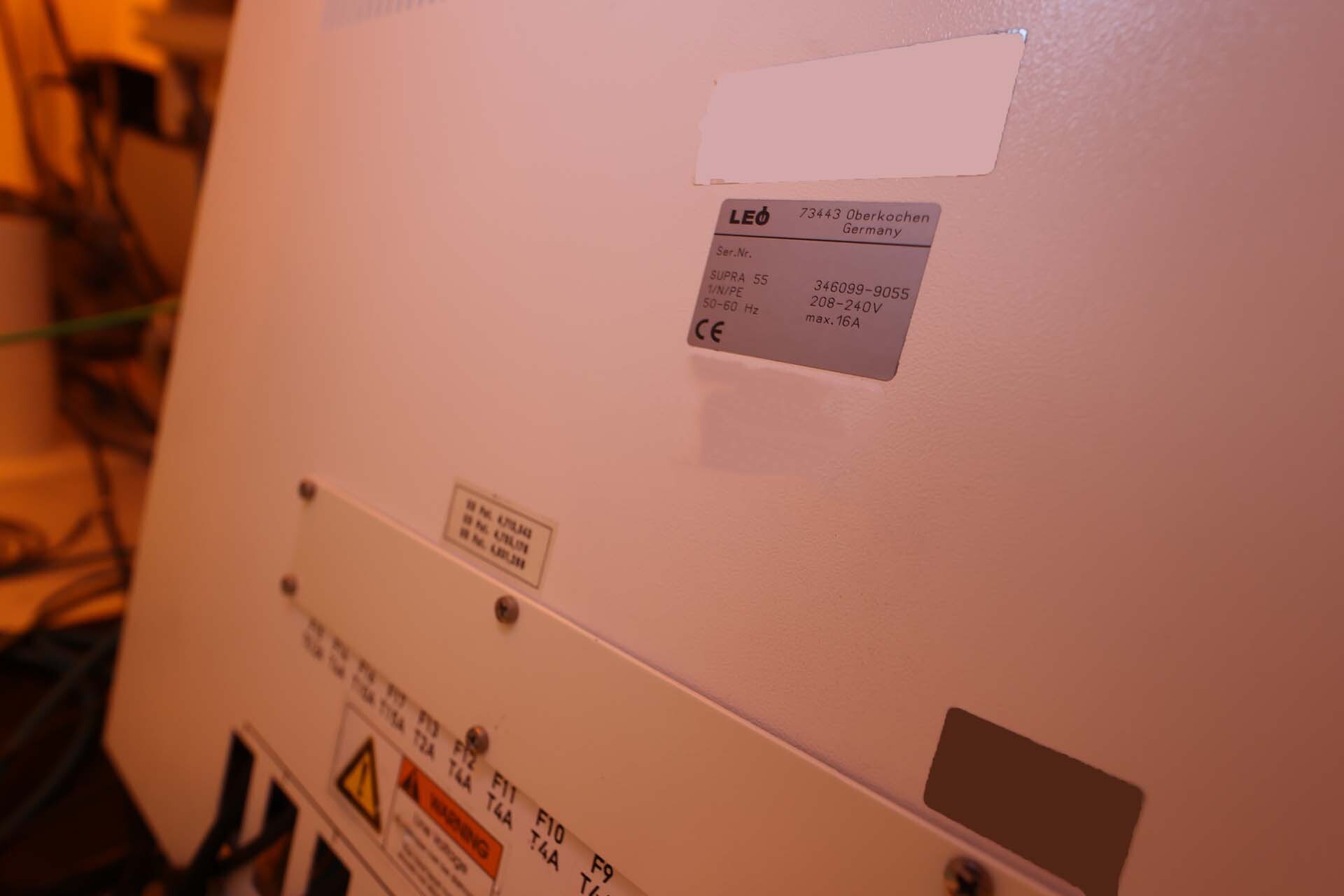Foto Verwendet LEO / ZEISS Supra 55 Zum Verkauf
