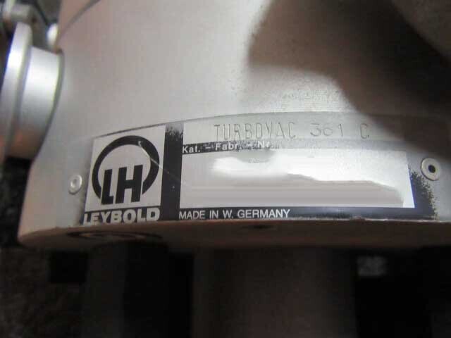 Photo Used LEYBOLD HERAEUS TurboVac 361C For Sale