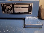 Photo Used LEYBOLD HERAEUS D65BCS / WS 501 For Sale