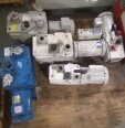 Photo Used LEYBOLD HERAEUS Lot of wet pumps For Sale