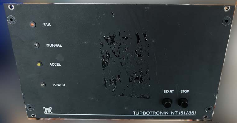 Photo Used LEYBOLD HERAEUS Turbotronik NT 151/361 For Sale