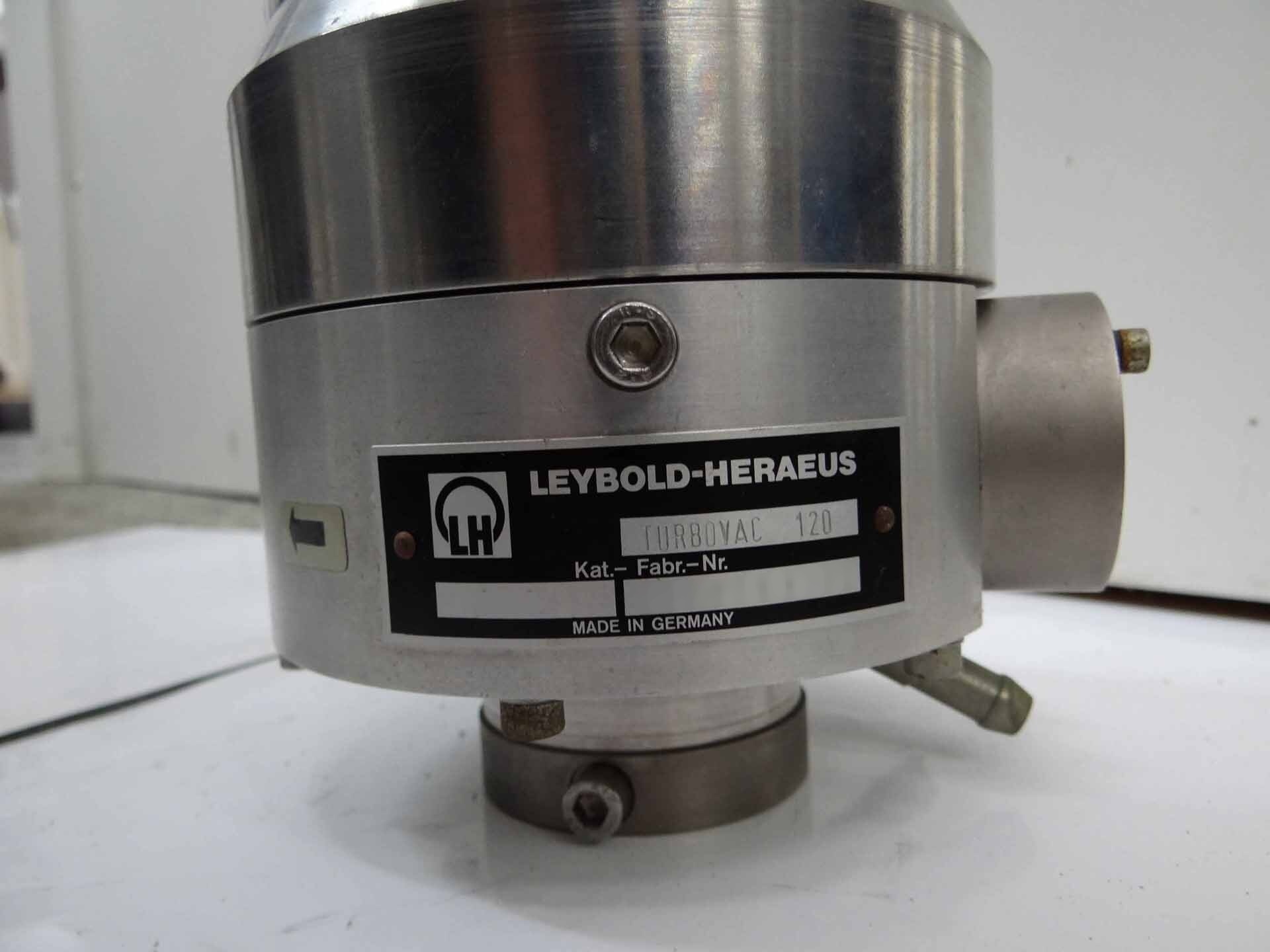 Foto Verwendet LEYBOLD HERAEUS TurboVac 120 Zum Verkauf