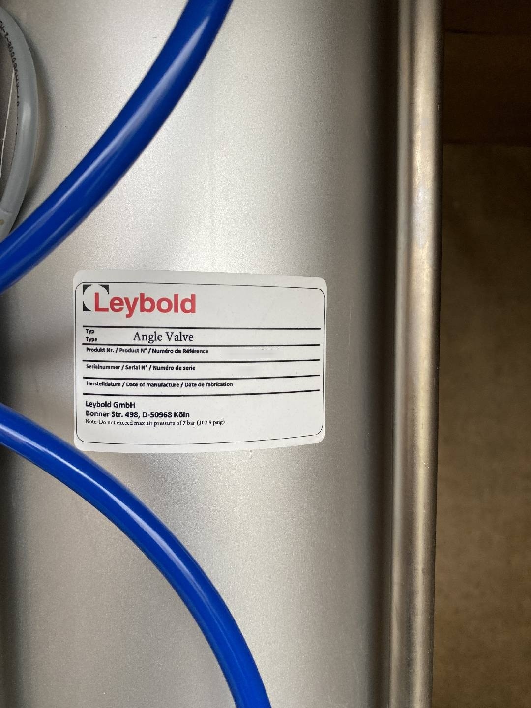 Photo Utilisé LEYBOLD 504142V004 À vendre