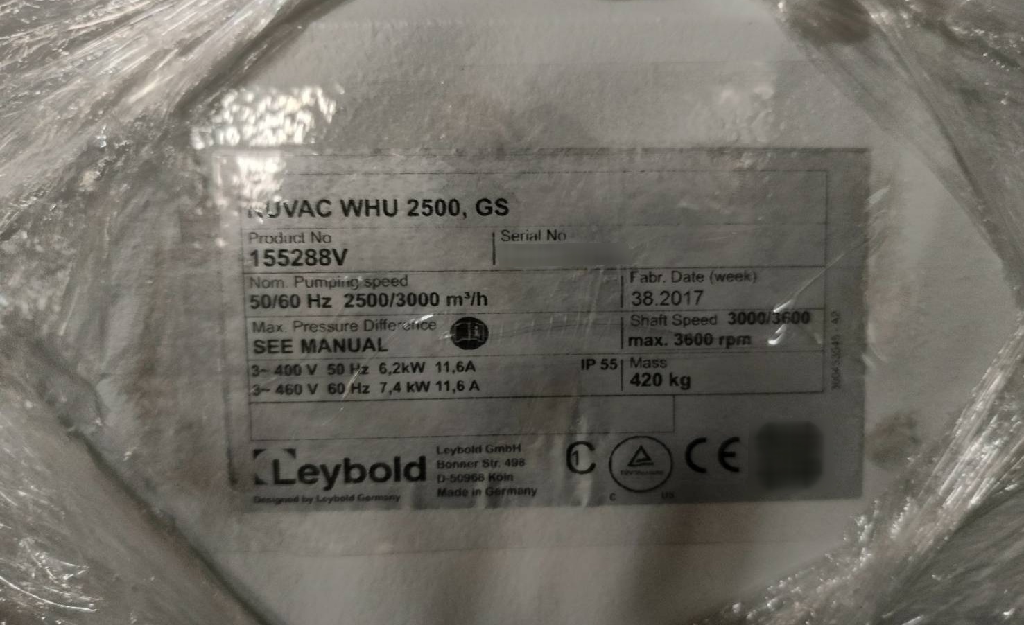 사진 사용됨 LEYBOLD Lot of pumps 판매용