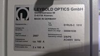 フォト（写真） 使用される LEYBOLD Syrus 1510C 販売のために