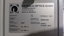 Foto Verwendet LEYBOLD Syrus 1510C Zum Verkauf