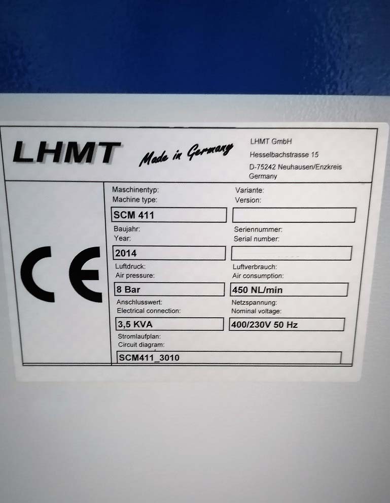 圖為 已使用的 LHMT SCM 411 待售