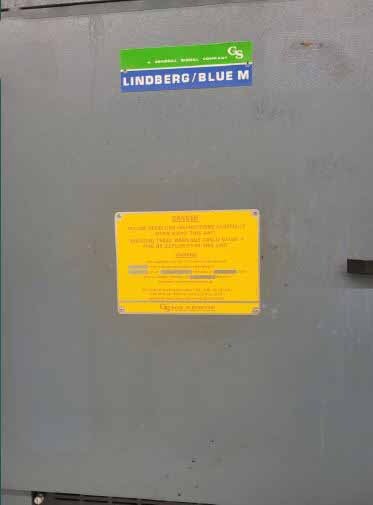 圖為 已使用的 LINDBERG / BLUE M CSP-400A-C 待售