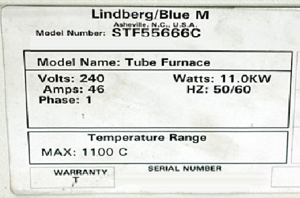 Foto Verwendet LINDBERG / BLUE M STF-55666C Zum Verkauf