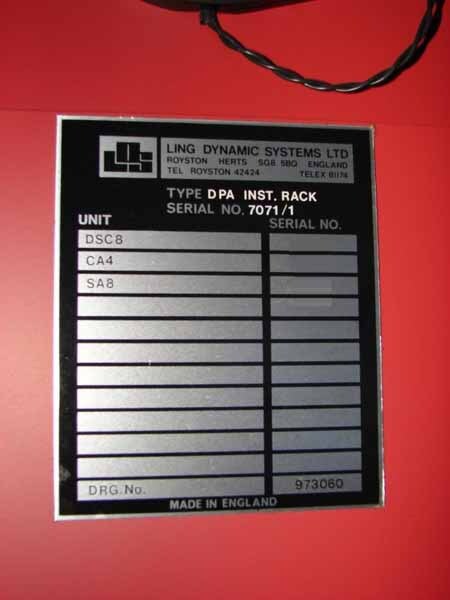 フォト（写真） 使用される LING DYNAMIC SYSTEMS DPA 16 販売のために