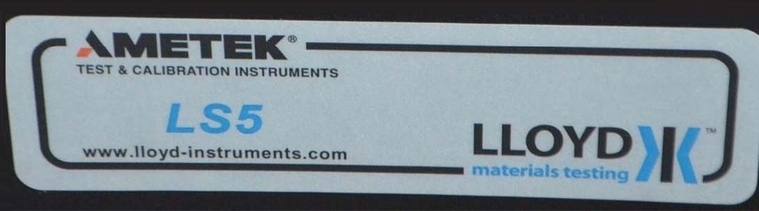 Photo Used LLOYD INSTRUMENTS LS5 For Sale