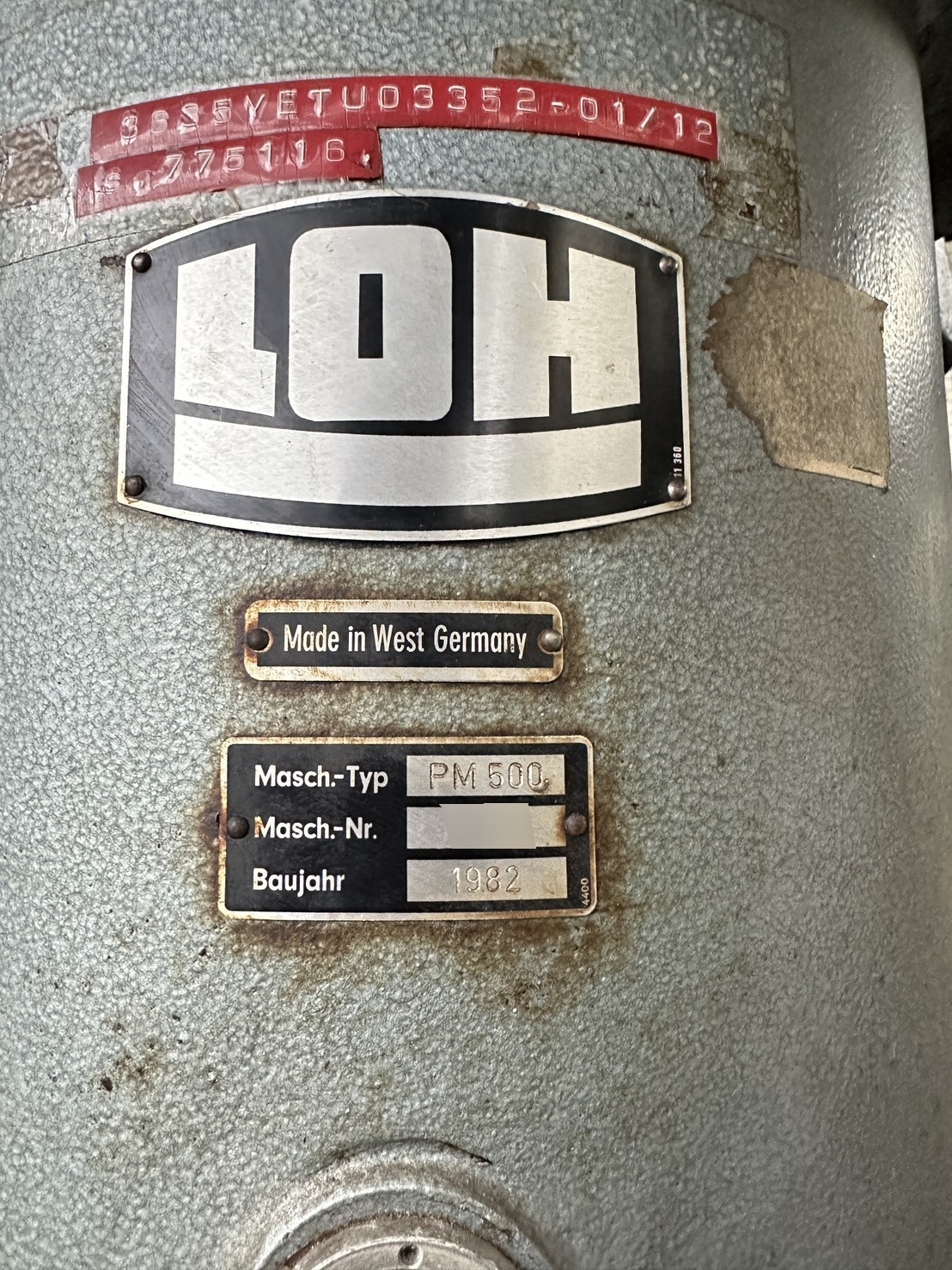 Photo Used LOH WETZLAR PM 500 For Sale