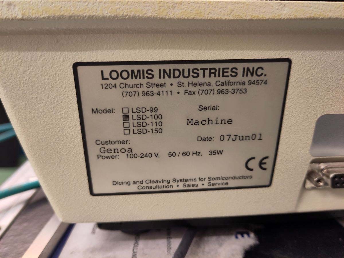 사진 사용됨 LOOMIS LSD 100 판매용