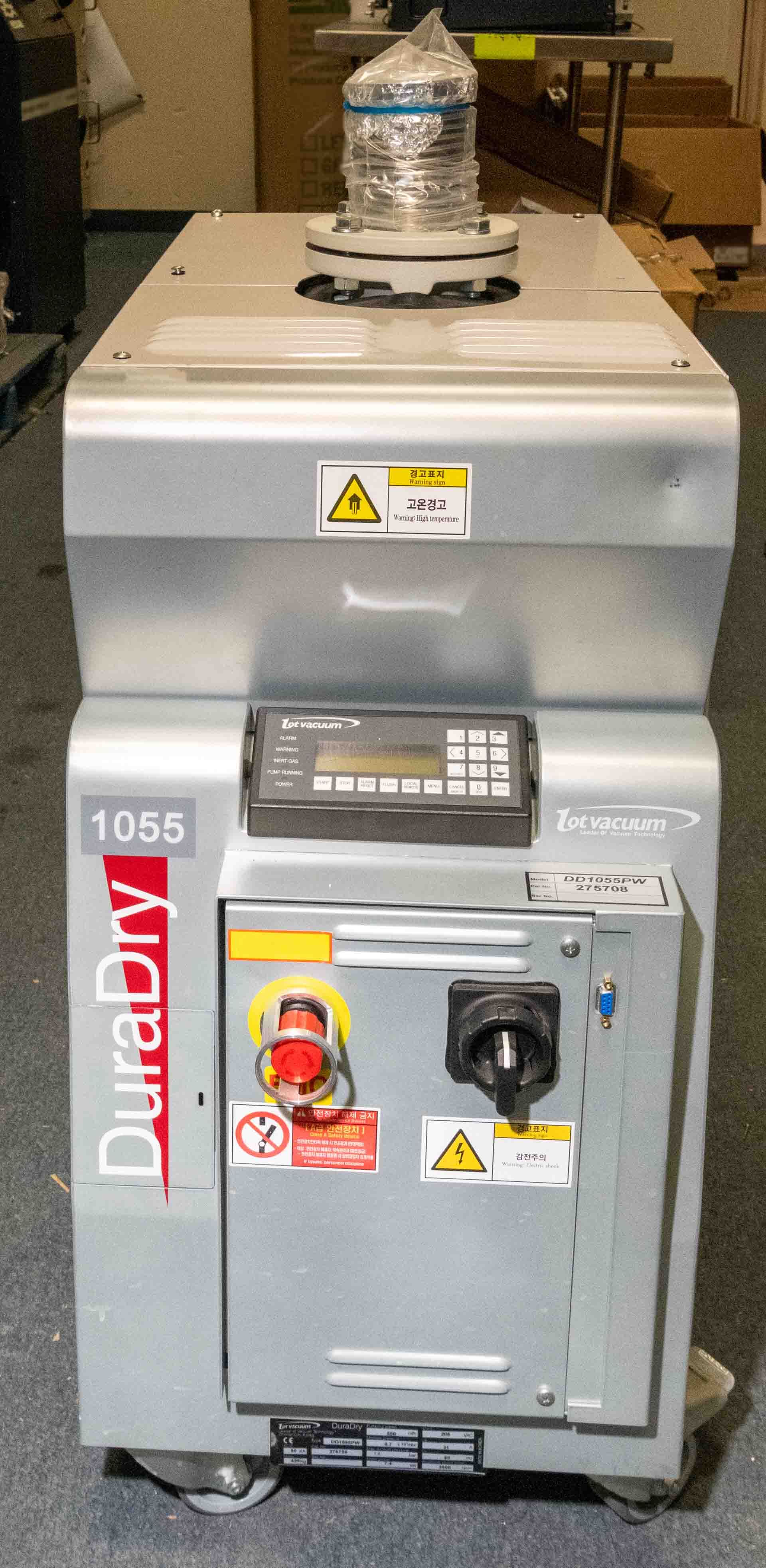DURADRY / LOT VACUUM / LEYBOLD DD1055PW Pump used for sale price