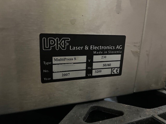Photo Used LPKF MultiPress S For Sale