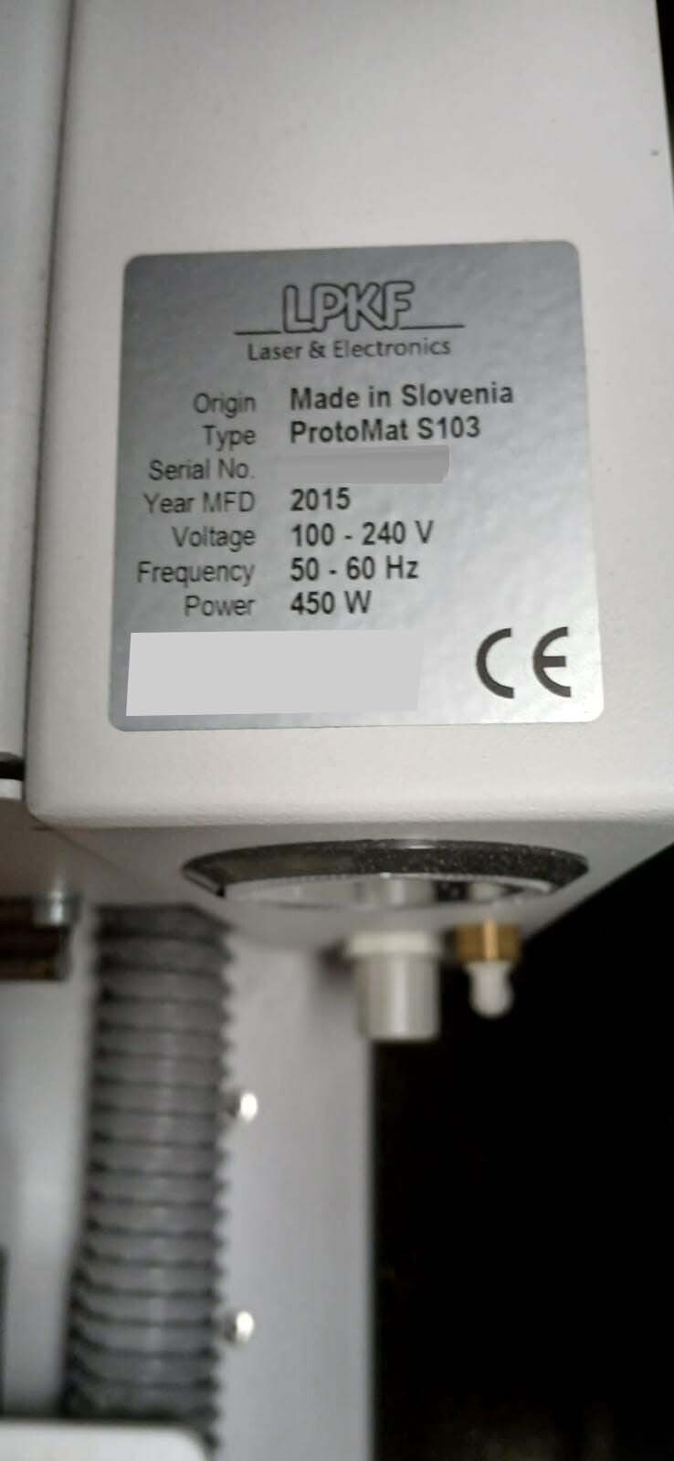 フォト（写真） 使用される LPKF ProtoMat S103 販売のために