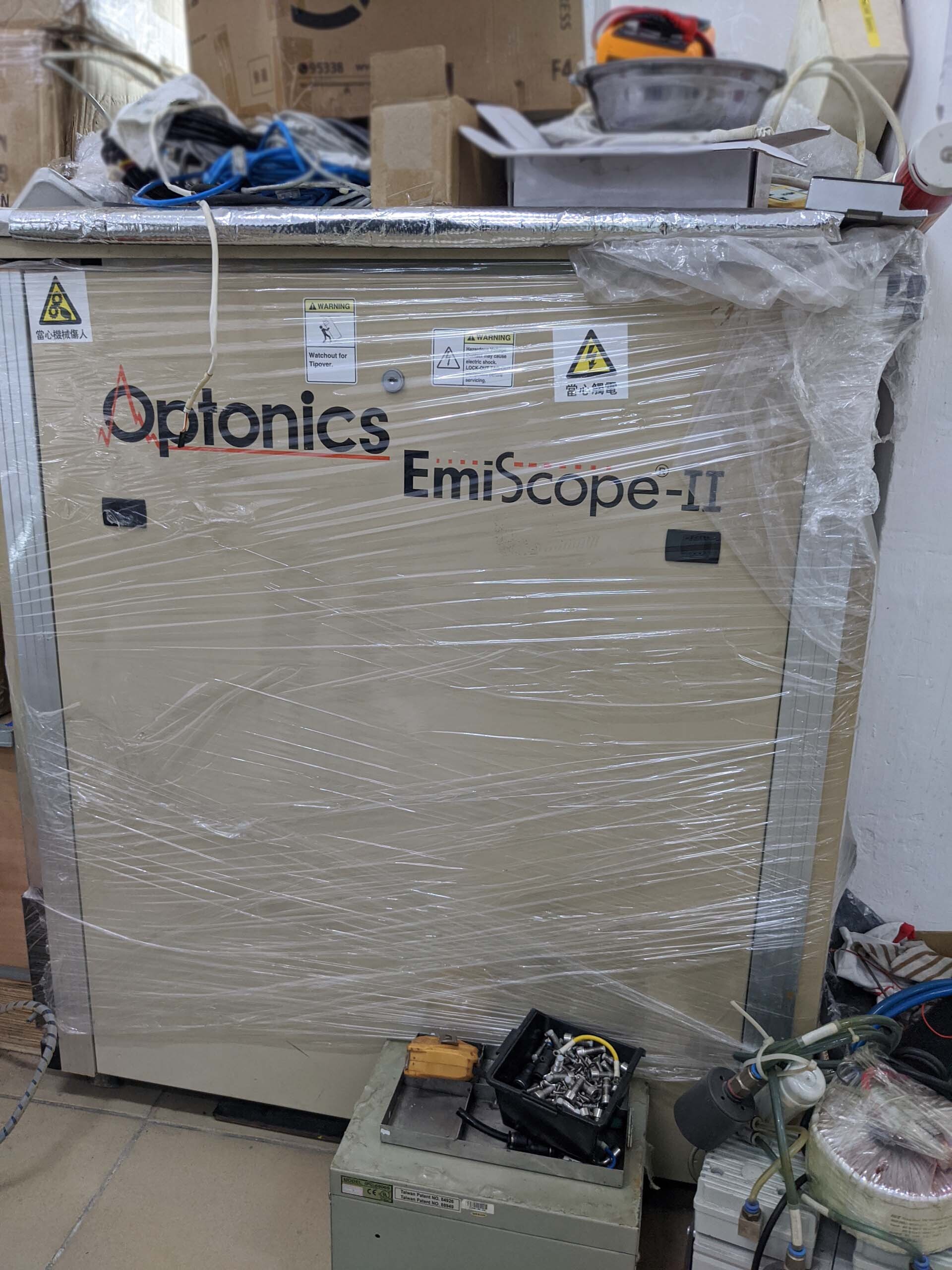 Foto Verwendet LTX-CREDENCE / OPTONICS Emiscope II Zum Verkauf