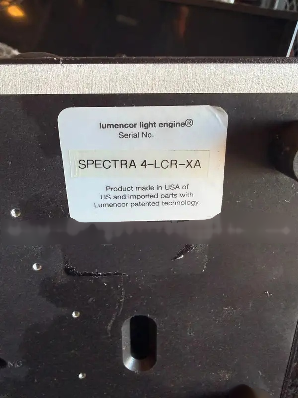 Photo Utilisé LUMENCOR Spectra 4-LCR-XA À vendre