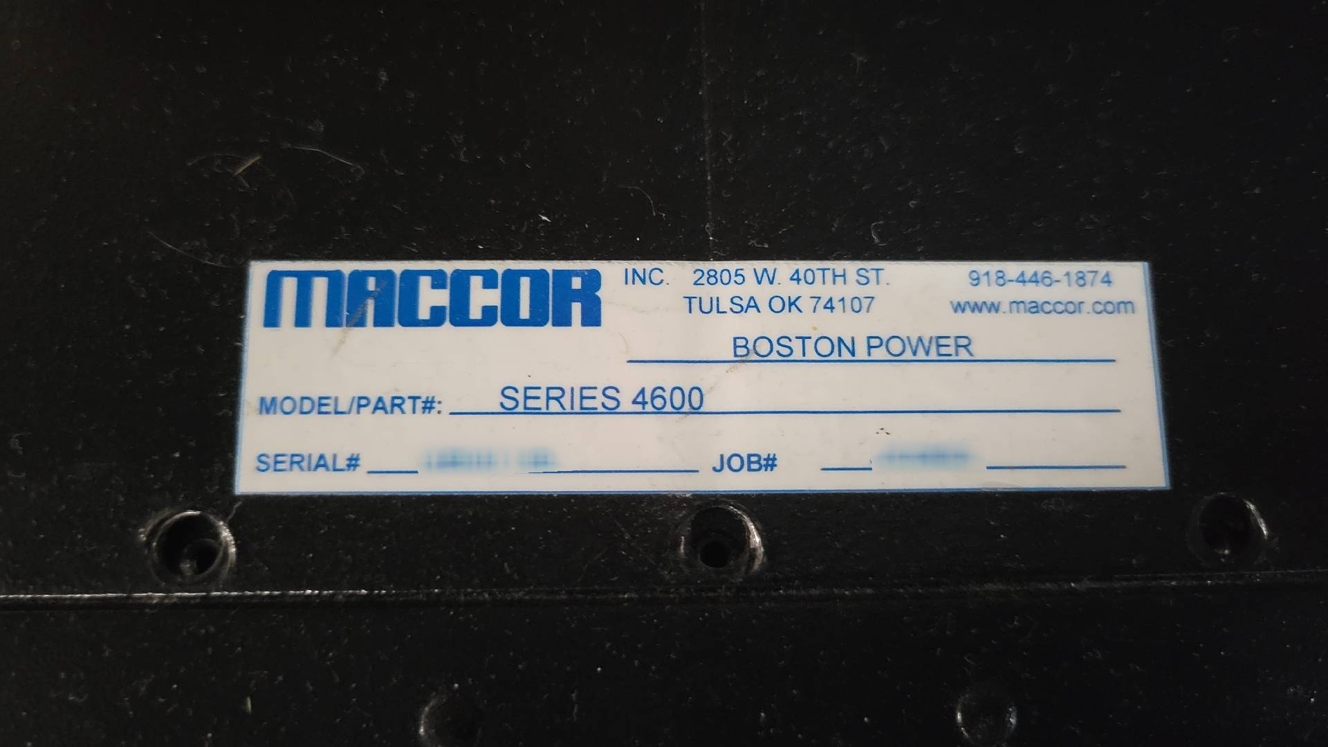 Foto Verwendet MACCOR Lot of 4600 Zum Verkauf