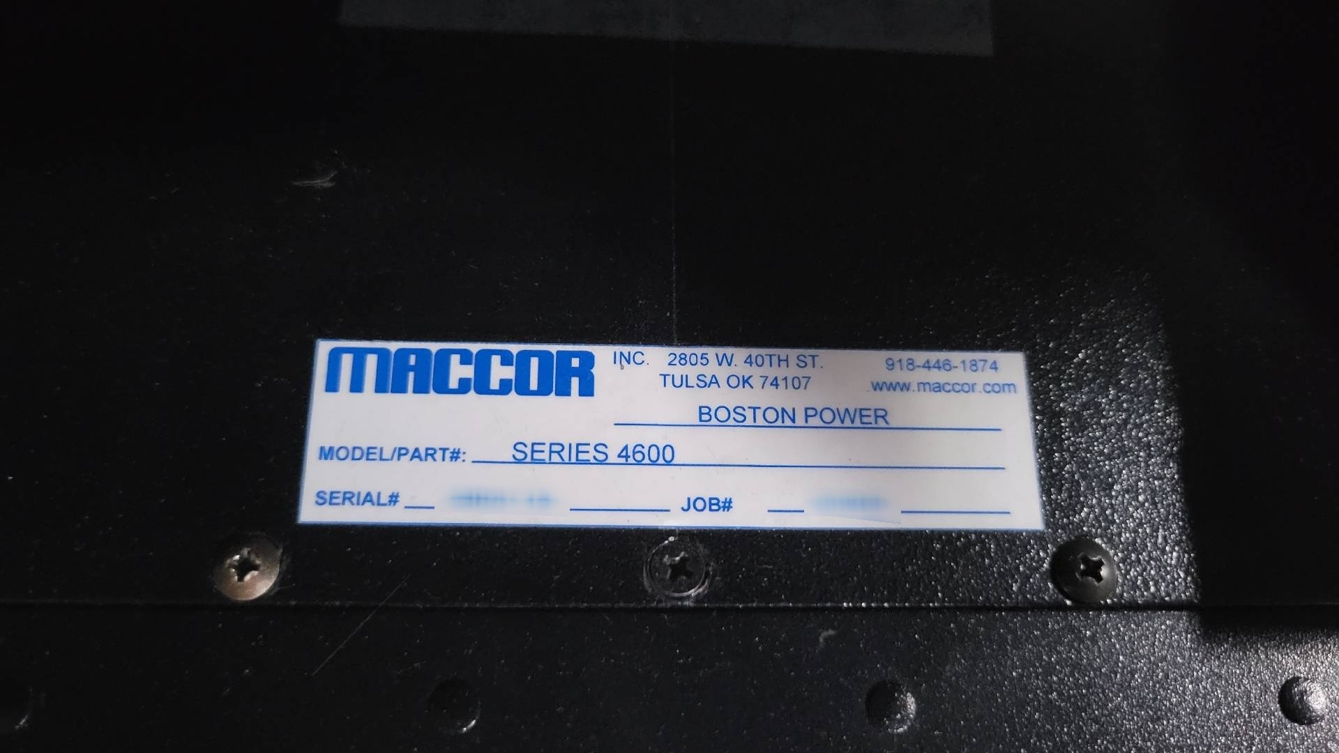 Foto Verwendet MACCOR Lot of 4600 Zum Verkauf