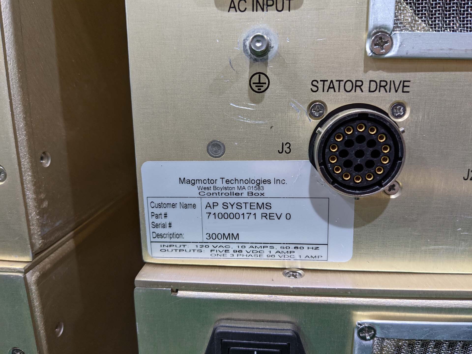 Photo Used MAGMOTOR 710000171 For Sale